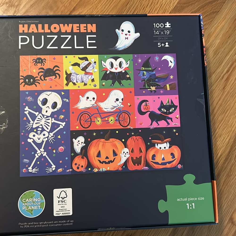 Halloween Puzzle 100 Pieces - Picture 2 of 2